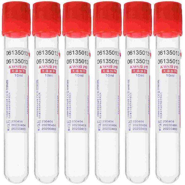 100 Pcs 10ml Blood Collection Tube Dirt- Collecting Tubes
