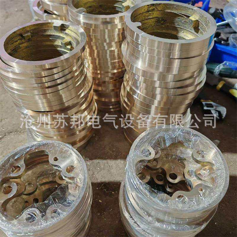 导电滑环铜圈 电刷环 垃圾吊集电环发电机铜环炒货机集电环集电器