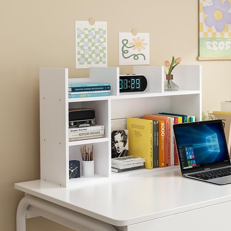 简约卧室多层办桌室小型公小型窗台整理面户多功pp666能小书架书