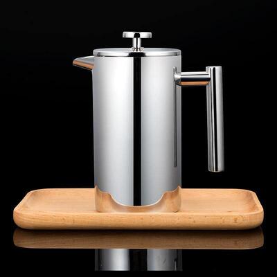 304 Stainless Steel Coffee Pot French Press Coffee Maker