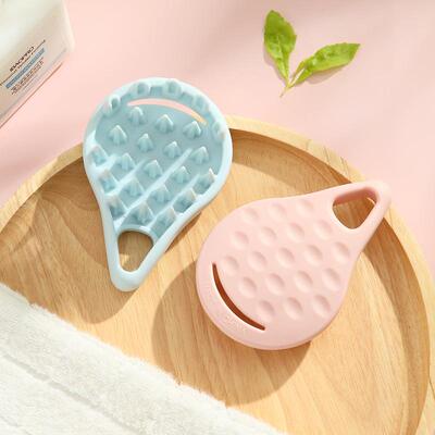 Silicone Shampoo Brush Bath Brush for Adults, Hair Washing T