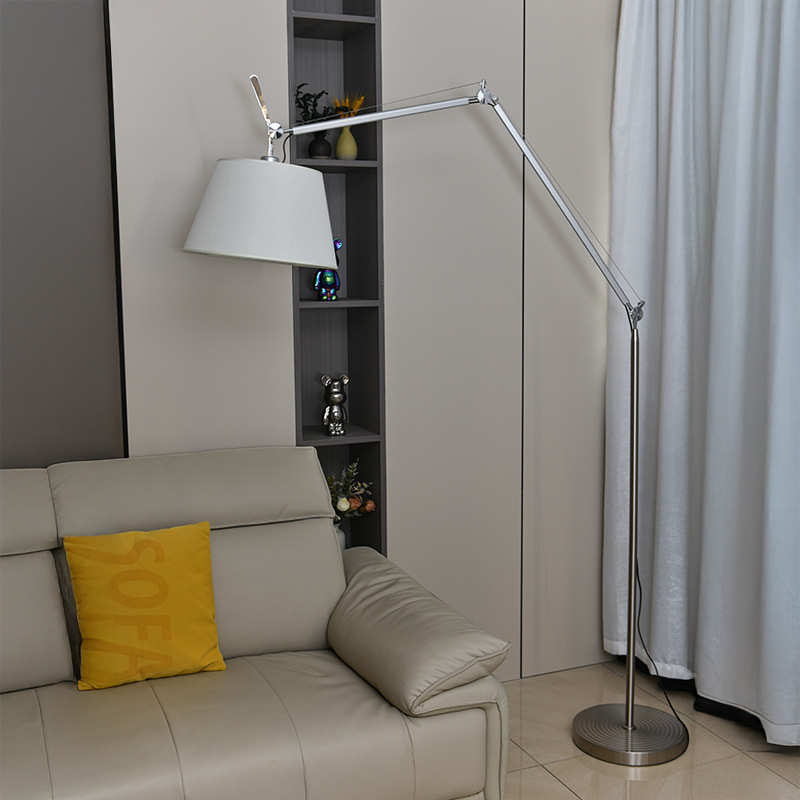 轻奢客厅落地灯立式钓鱼灯卧室书房阅读沙发氛围落地灯