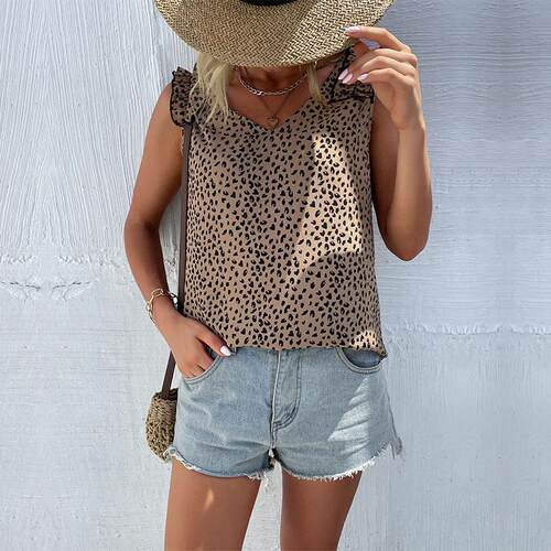 Women's sleeveless camisole top女装无袖吊带上衣女