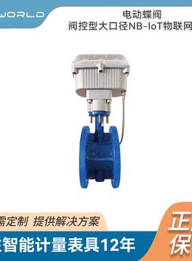 电动蝶阀阀控型大口径NB-IoT物联网水表智能精准防水智能远传数显