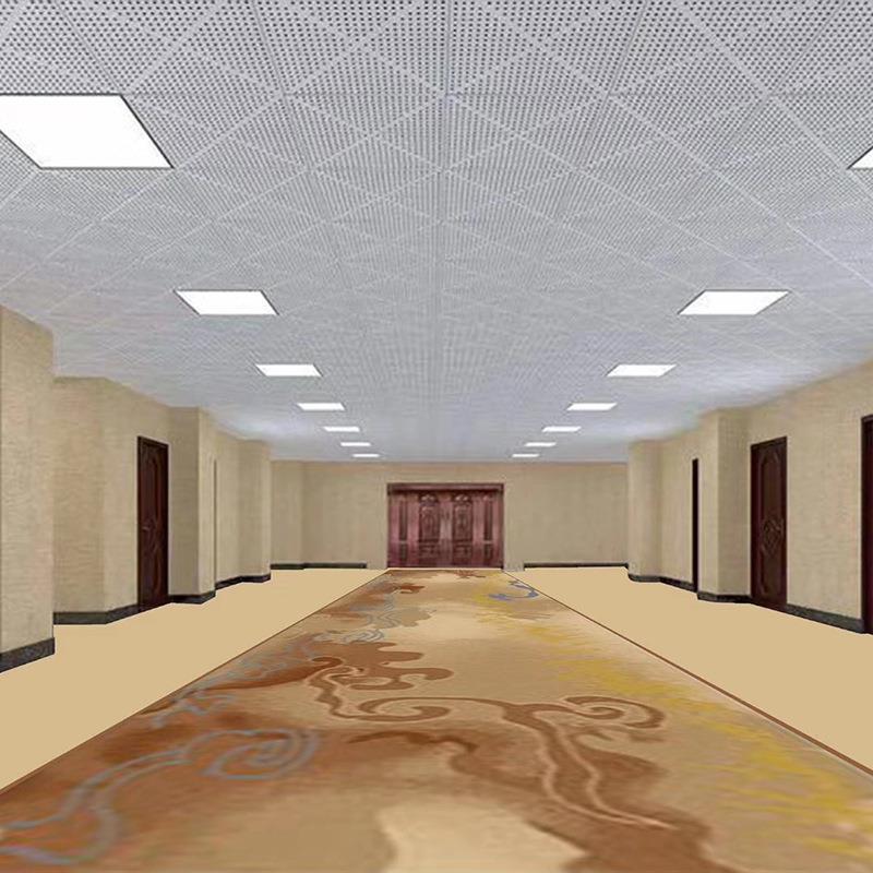 星级酒店羊毛地毯新中式满铺加厚涤纶大地毯贵宾接待室商用地垫