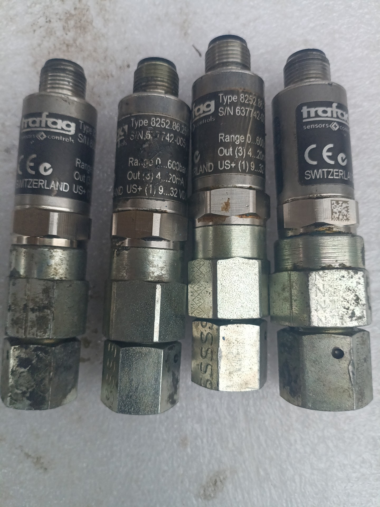拆下来瑞士trafag压力传感器8252.86.2517，有