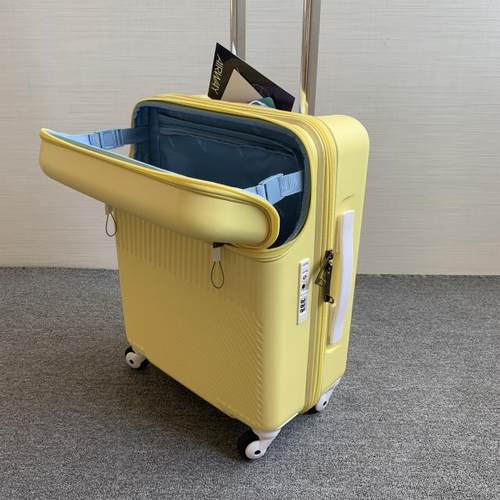 正品日乃本hio8motno静音轮 全日空ANA开口箱1杆寸登机拉箱商务行