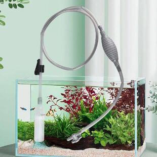 Valve Aquarium Manual Outlet with Water Cleaner
