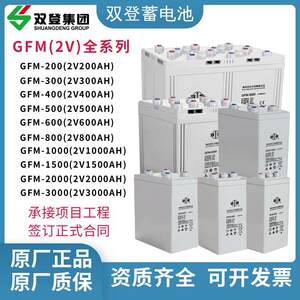 双登GFM-1000铅酸蓄电池2V1000AH免维护直流屏船舶电力机房备专用