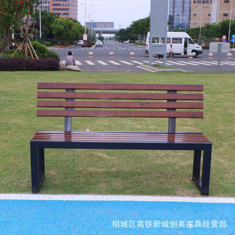 户外小区广场景区园排林园浴室更衣室长凳休闲凳长椅/粉椅色商公