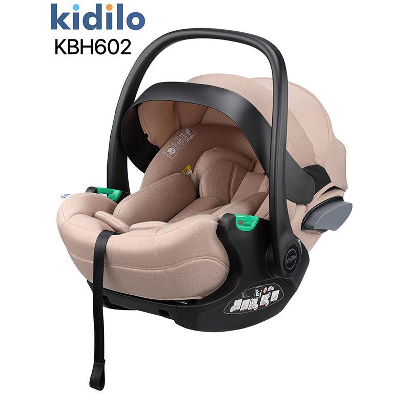 kidilo婴儿提儿童汽篮车安全KBH602摇座椅新生儿宝车宝车用睡篮便