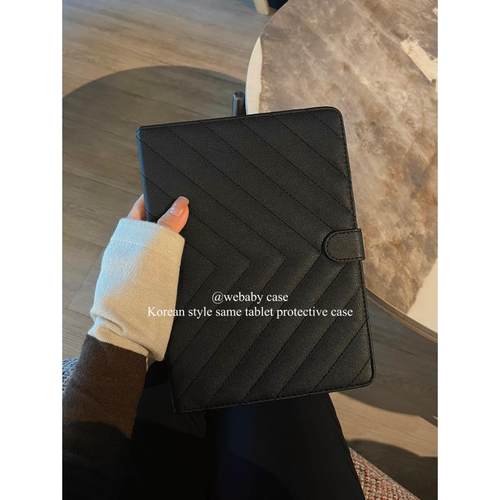 香奶奶皮套 菱形小香风ipad基础款pro11/10代/10.9寸新款10.2/10.