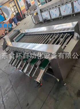 甜橙沃柑分级机热带水果分选设备厂家山竹百香果滚杠分级机