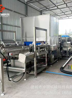 洗托盘的设备吸塑托盘自动清洗机工业用地台板通过式喷淋清洗线