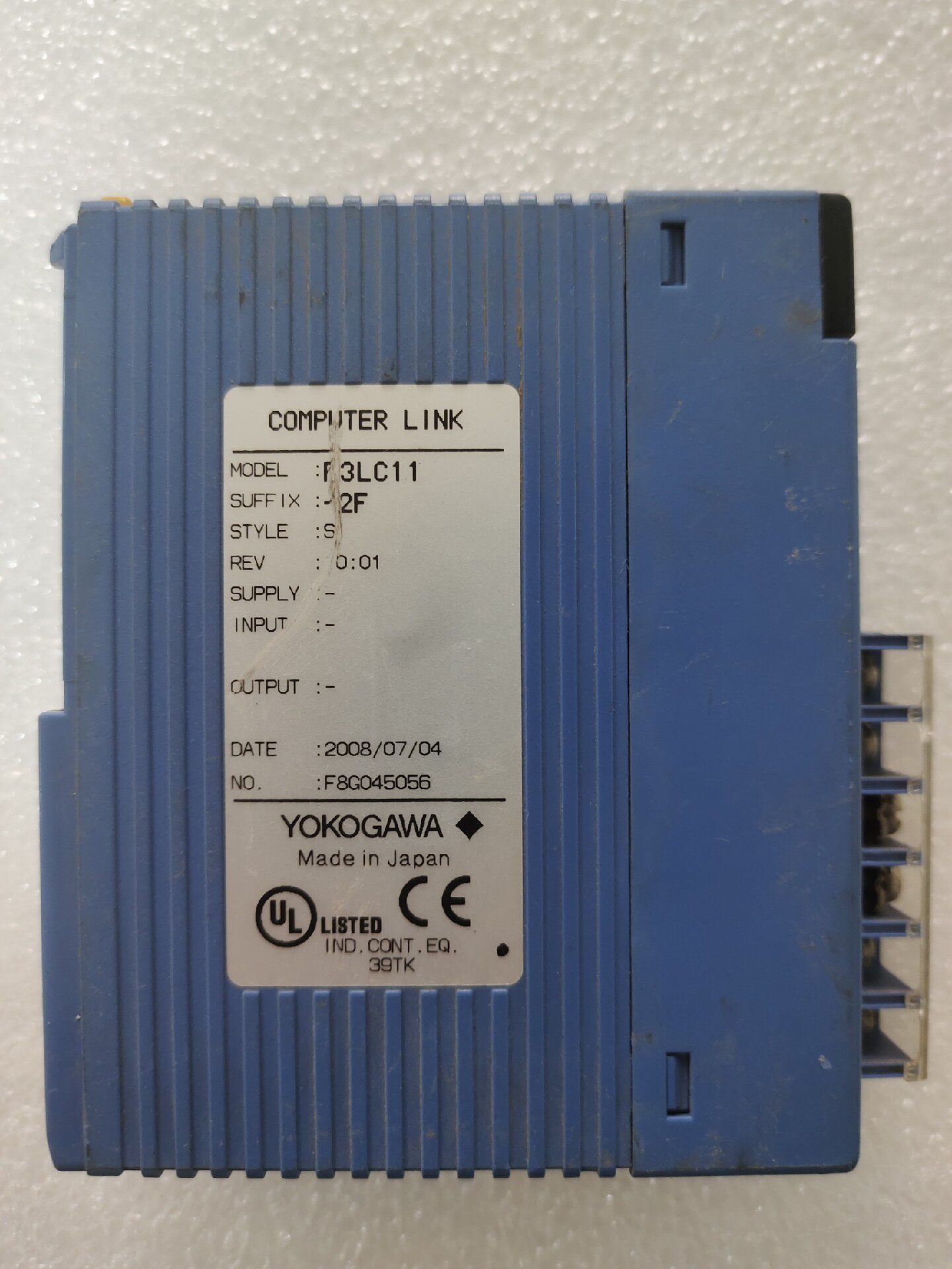 YOKOGAWA 横河 F3LC11-2F  现货2个  包