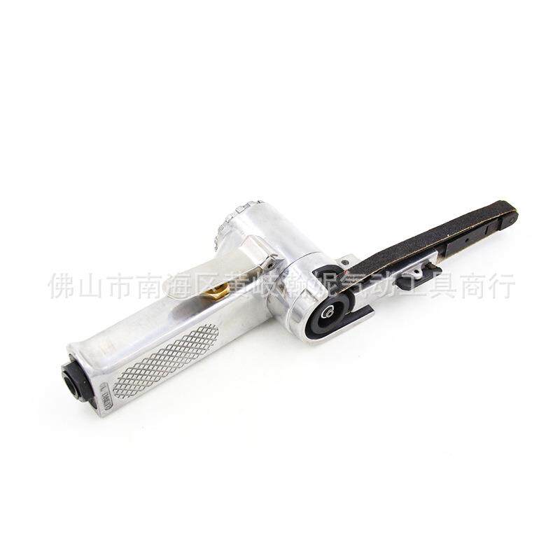 欧维尔OW-SD10气动环形砂带机1寸抛光砂光窄缝金属打磨光10*330mm