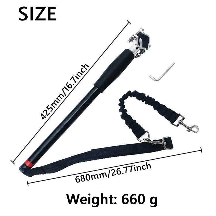户外自行车遛狗器骑车牵引绳骑自行车溜狗器