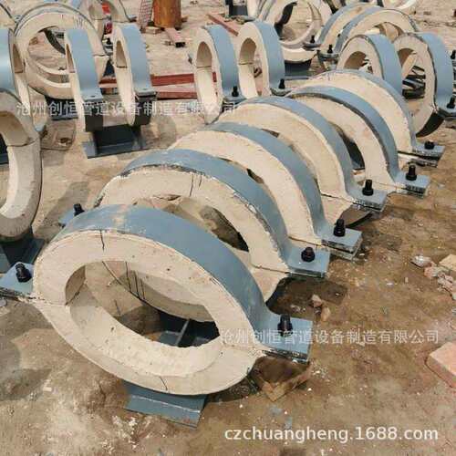 t/h座式管托滑动支座固定管道支座固定导向鞍式支架保冷管托