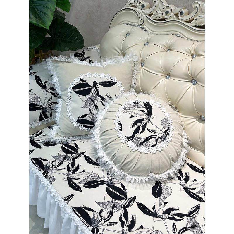 欧式美式沙发抱枕靠枕新品圆枕南瓜枕含芯可拆洗法式抱枕批发,居家布艺,靠垫/抱枕,淘宝优惠券,粉丝福利购,淘宝优惠卷