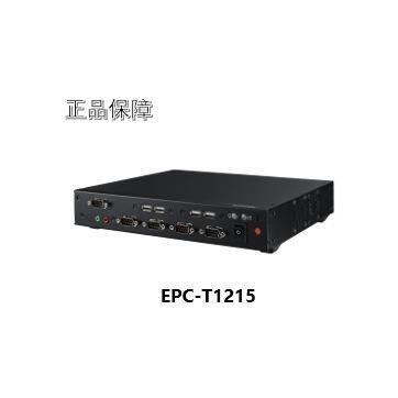 EPC-T1215 板载Intel® 第4代 赛扬 J1900 处理器。支持无风扇设