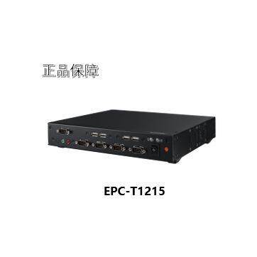 EPC-T1215 板载Intel® 第4代 赛扬 J1900 处理器。支持无风扇设
