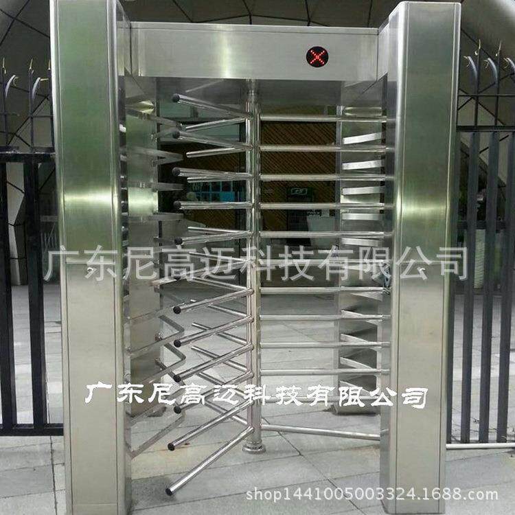 供应小区业主进出刷卡旋转门全封闭式守门闸无人值守通道控制
