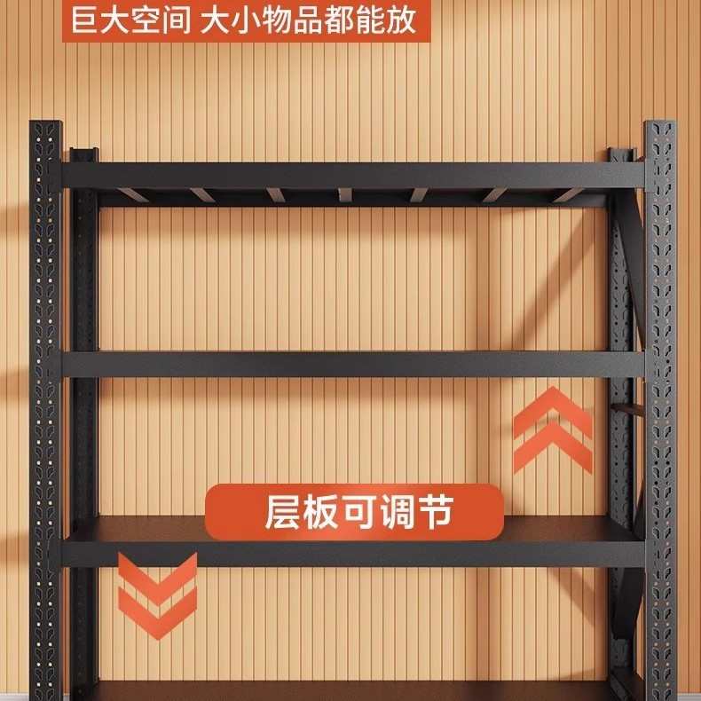 仓储货架置物架多层家用仓库重型货物架超市驿站商用地下室铁架子