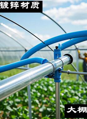 彩锌SC镀锌钢管现货 D42 32 26.9蔬菜大棚管现货配件 厂家直销