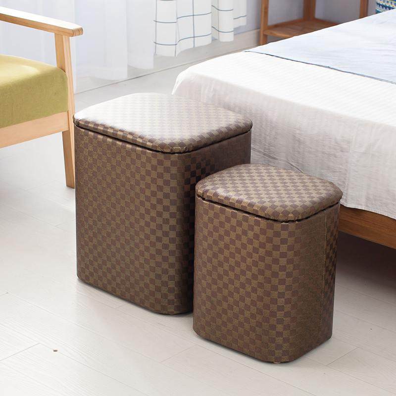 多功能收纳凳实木沙发人可坐储物凳子家用柜门口小椅子箱穿换鞋椅