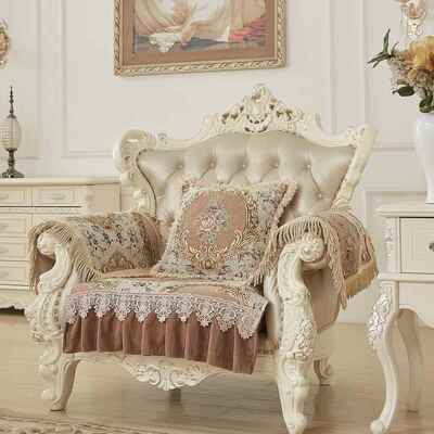 高档欧沙发垫高档奢华防滑沙发坐艺垫布套手罩沙发靠背巾扶四季式