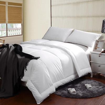 店防羽布羽四被a子类宾酒馆床上用品被厂家直销季纯棉酒店布草被