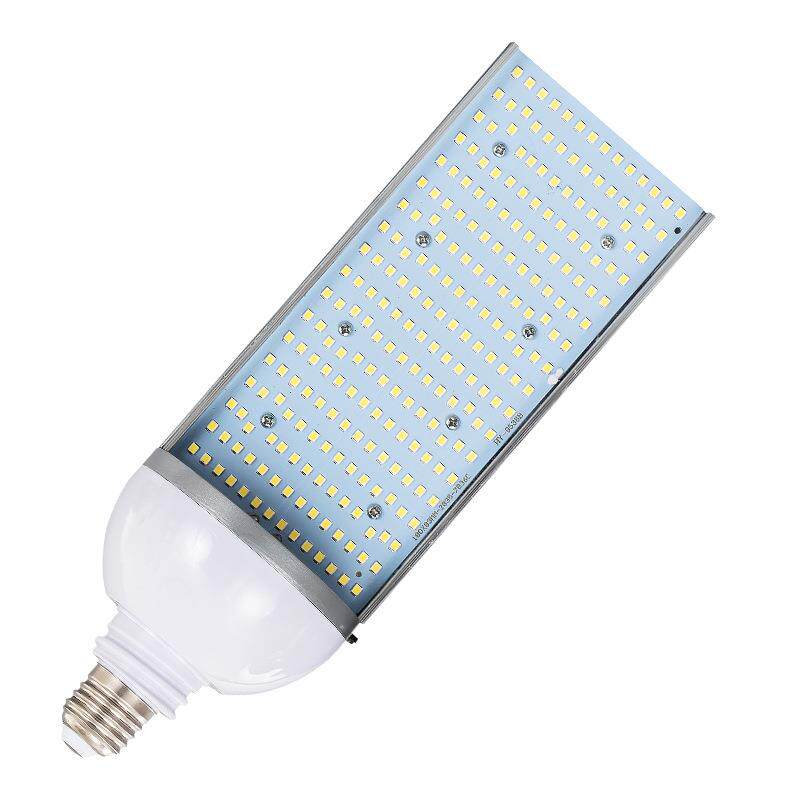 工厂110V220V高亮LED路灯灯泡80W半面发光E27螺口高亮路灯泡