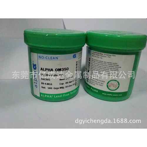 阿尔法ALPHA锡膏 无铅焊锡浆SAC305 OM338/OM338PT/OM325/OM363