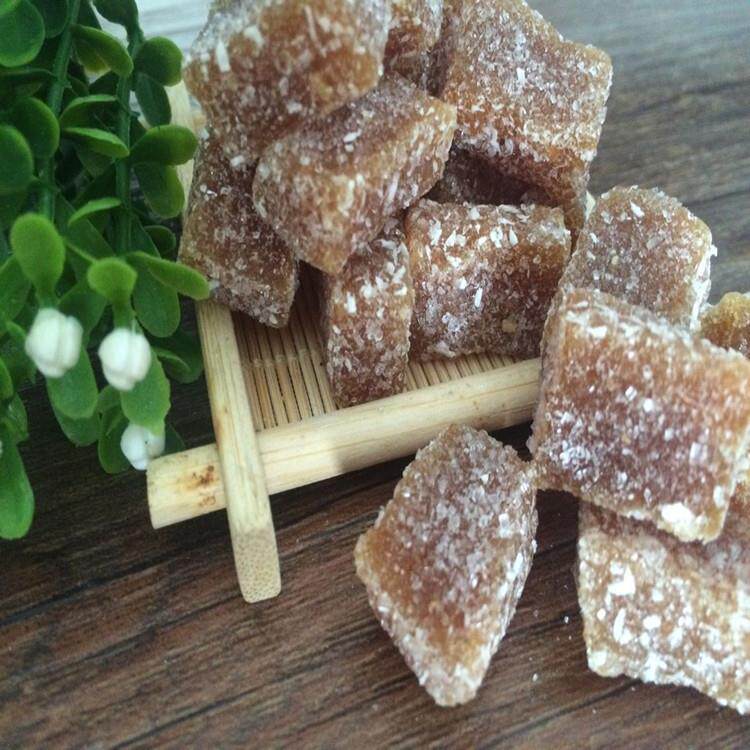 散装姜糖 姜汁软糖 纯姜汁姜糖块 原味芝麻姜糖粒5斤装