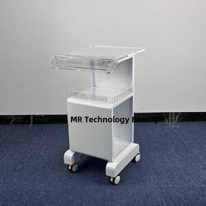 高端仪器推车亚克力美容车皮肤管理机器推车美容院专用小气泡底座