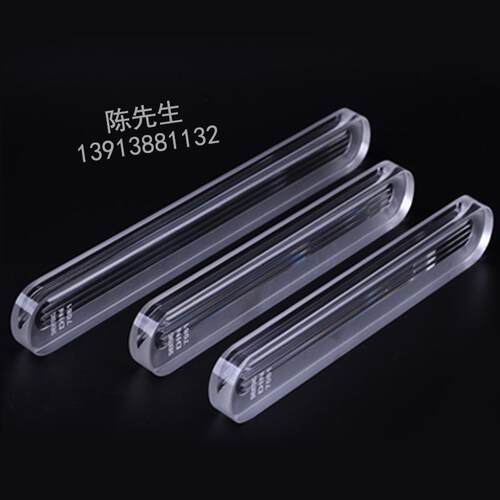 DIN7081水位计玻璃R型反射式多沟槽液位计长条液面计玻璃板厂家