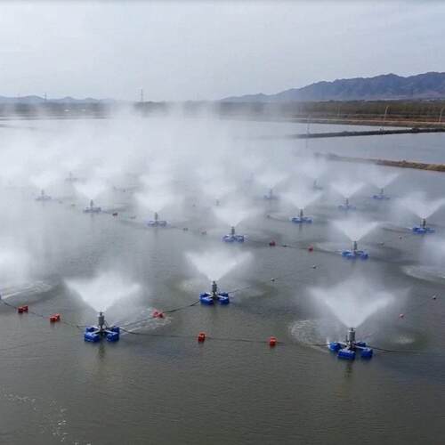 钻井废水处理雾化蒸发器污水池蒸发设备安装方便