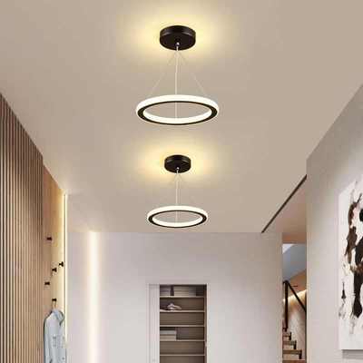 北欧过道灯led玄关走廊衣帽间吸顶灯简约现代创意吊灯阳台走道灯