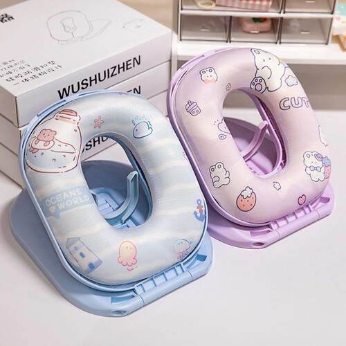冰丝儿童午睡枕，肚子睡枕，小学生专用桌上睡眠用品，午睡枕，可