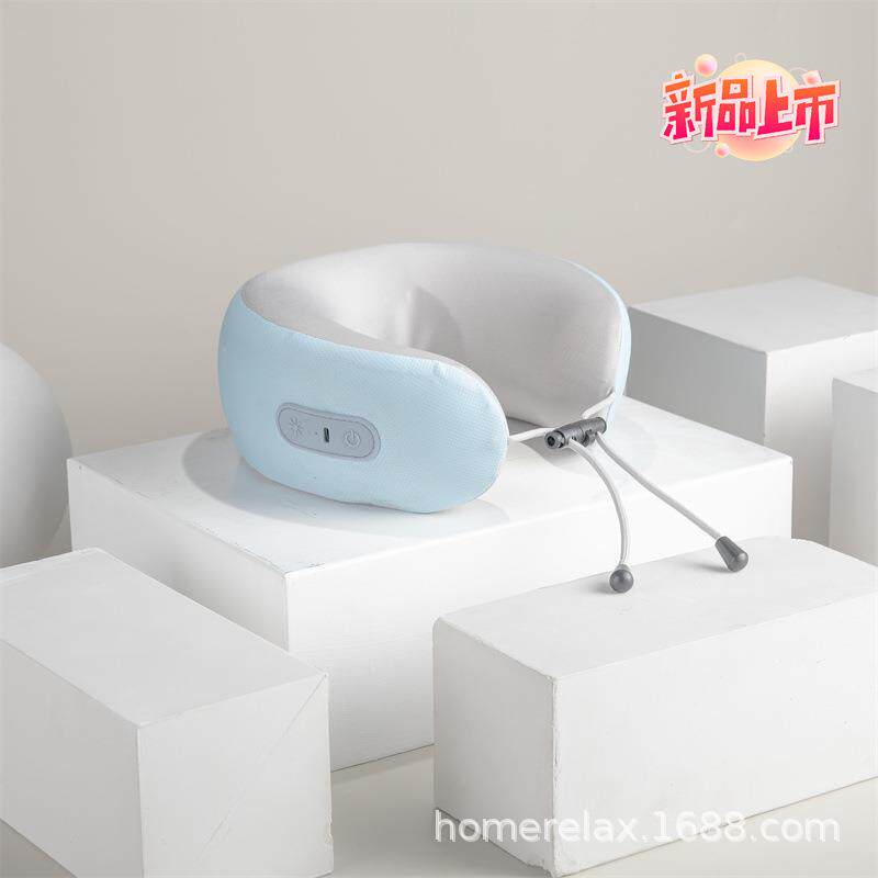 厂家U型颈椎按摩器出差旅行枕车载用护颈护腰养身肩颈