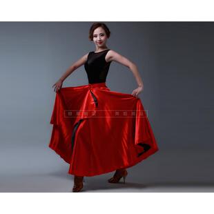 正品西班牙斗牛舞蹈表演摆斗篷专业拉丁舞围裙国标丁披风裙成人大