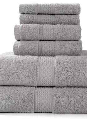 纯棉毛巾浴巾三件套装 3pcs Bath Towel Set Beach Cotton Towels