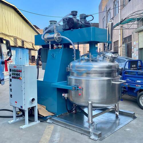 厂家直销高低速刮壁真空分散机化工胶水涂料搅拌机液压变频分散机
