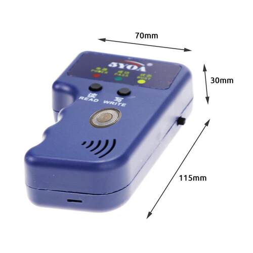 TM卡读写器RW1990手柄卡复制机门禁读卡器5200 T5577 ID可复制卡