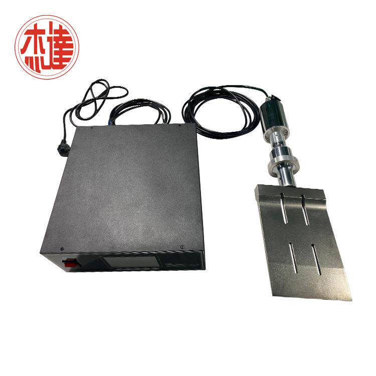 20KHz全波超声波刀轮胎橡胶切割机高精度硅胶切片机