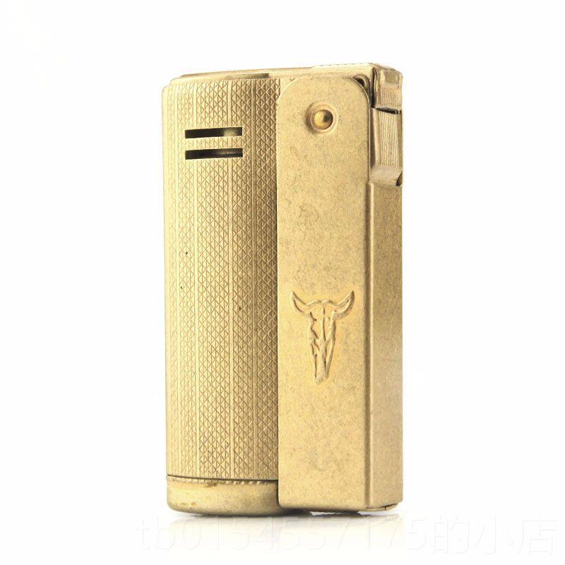 正品800原铜 老式复古煤油打火机6礼品 个性旧火机 战地风作火打