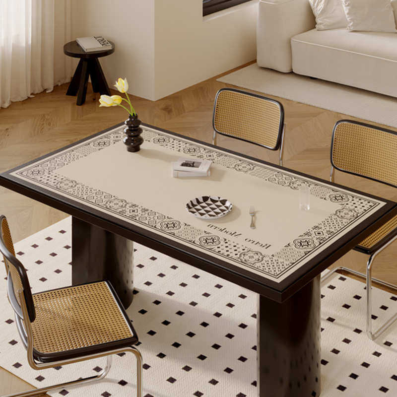 【法式复古花砖】欧式摩登餐厅桌垫免洗防水防烫高级耐磨耐刮桌布,居家布艺,椅套/椅垫,淘宝优惠券,粉丝福利购,淘宝优惠卷