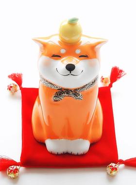 正品SAN三浅家原室创设计招财旺摆件居办公装饰品生日开业Q礼品摆