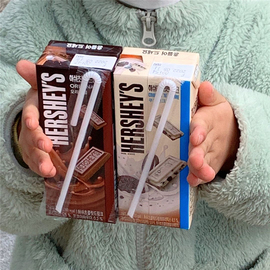 韩国进口零食好时HERSHEY'S原味曲奇白巧克力牛奶即饮儿童饮料