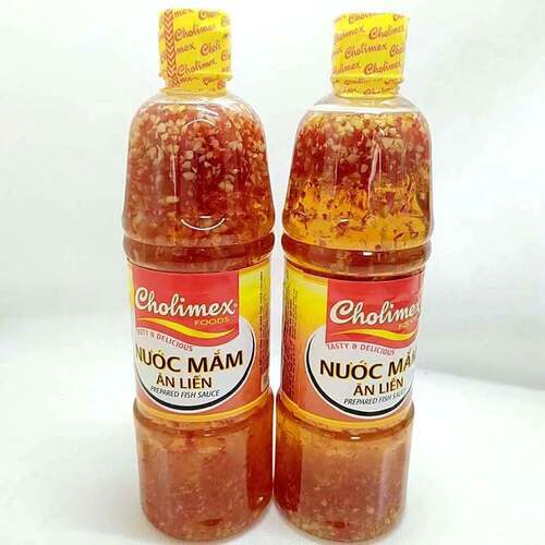 越南Nuoc mam an lien Cholimex900ml蒜蓉辣椒鱼露檬粉调料越南餐
